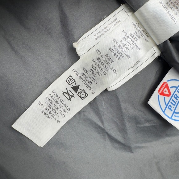 Patagonia Kids Nano Puff Insulated Puffer Jacket M Forge Grey PrimaLoft - Picture 11 of 12